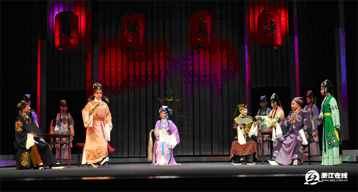 福建京剧院《才女鱼玄机》杭州上演